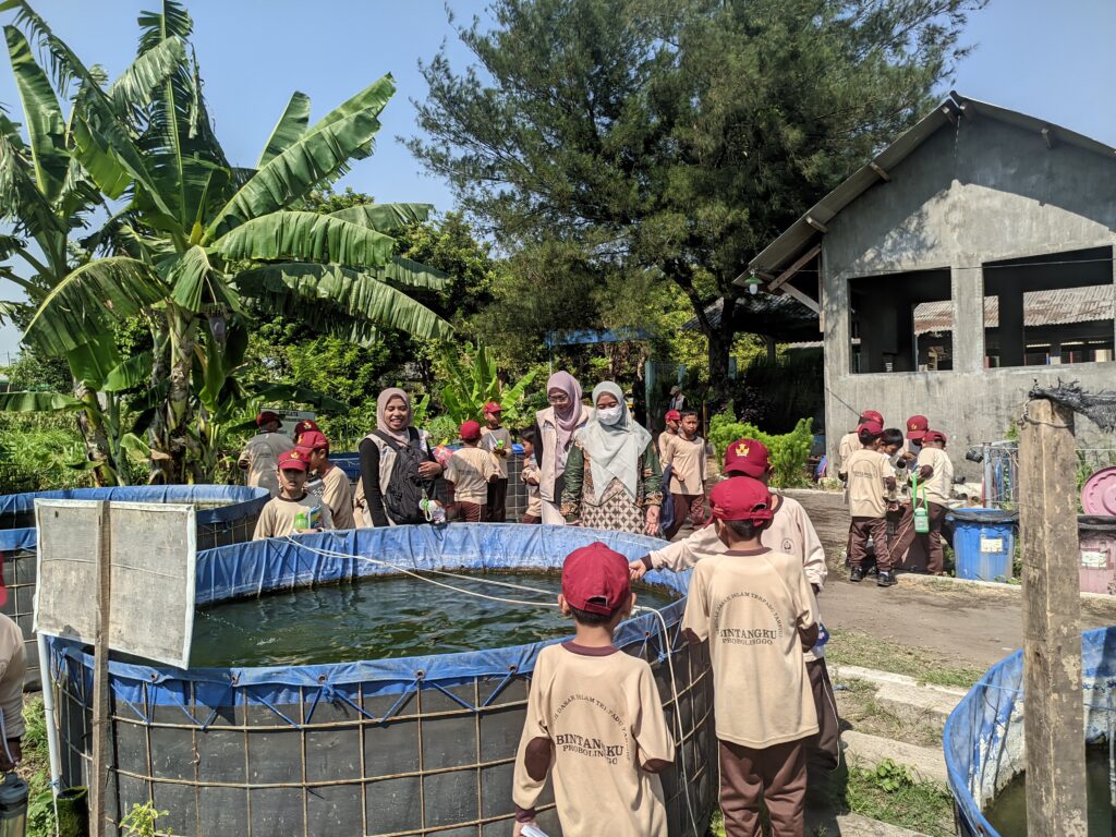 Siswa Fase B SDIT Tahfidz Bintangku Belajar Pertanian & Perikanan di DKPPP